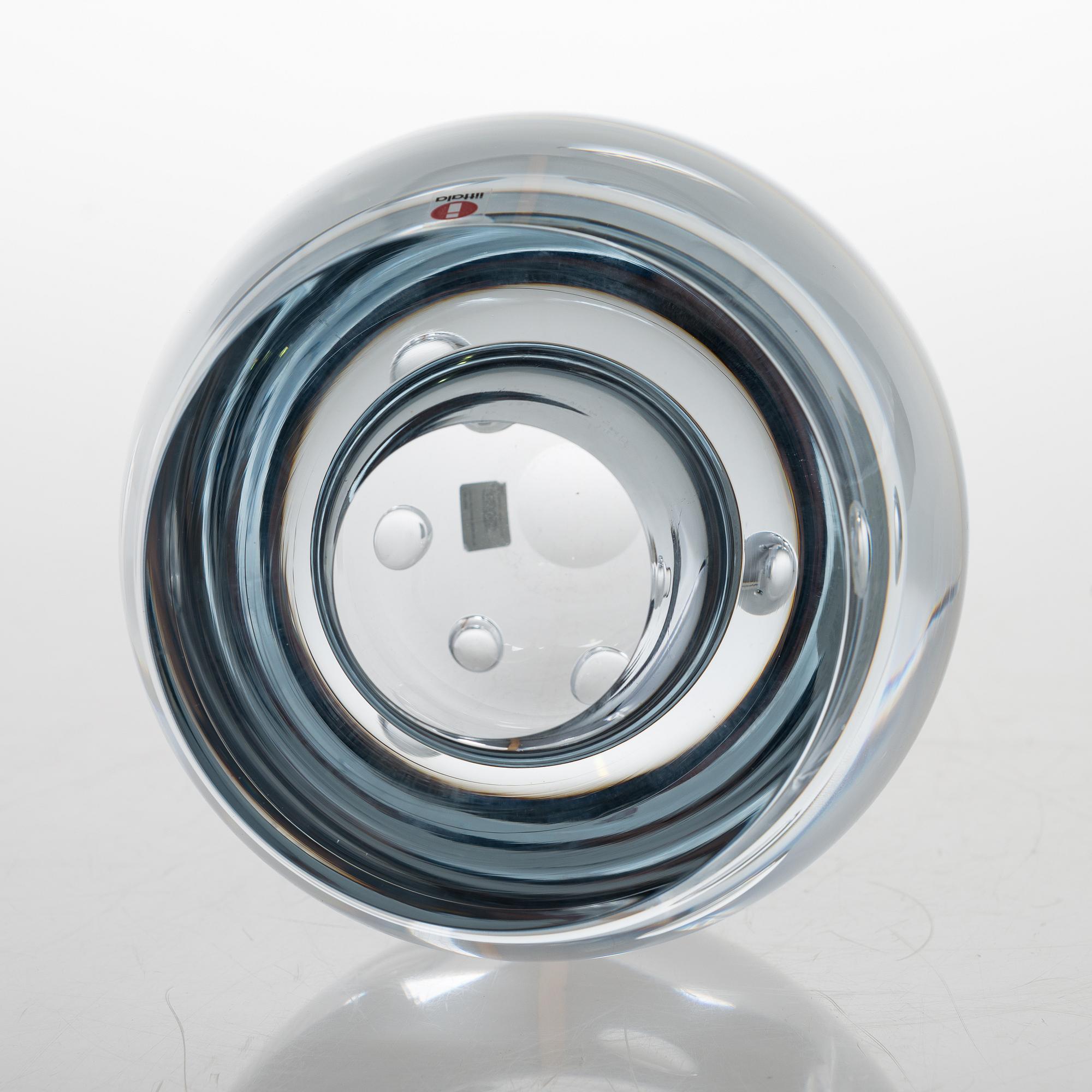 TIMO SARPANEVA, a 'Claritas' glass sculpture signed Timo Sarpaneva Iittala 2019.