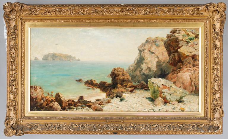 HENRY BRITTAN WILLIS, olja på duk, sign H.B. Willis.