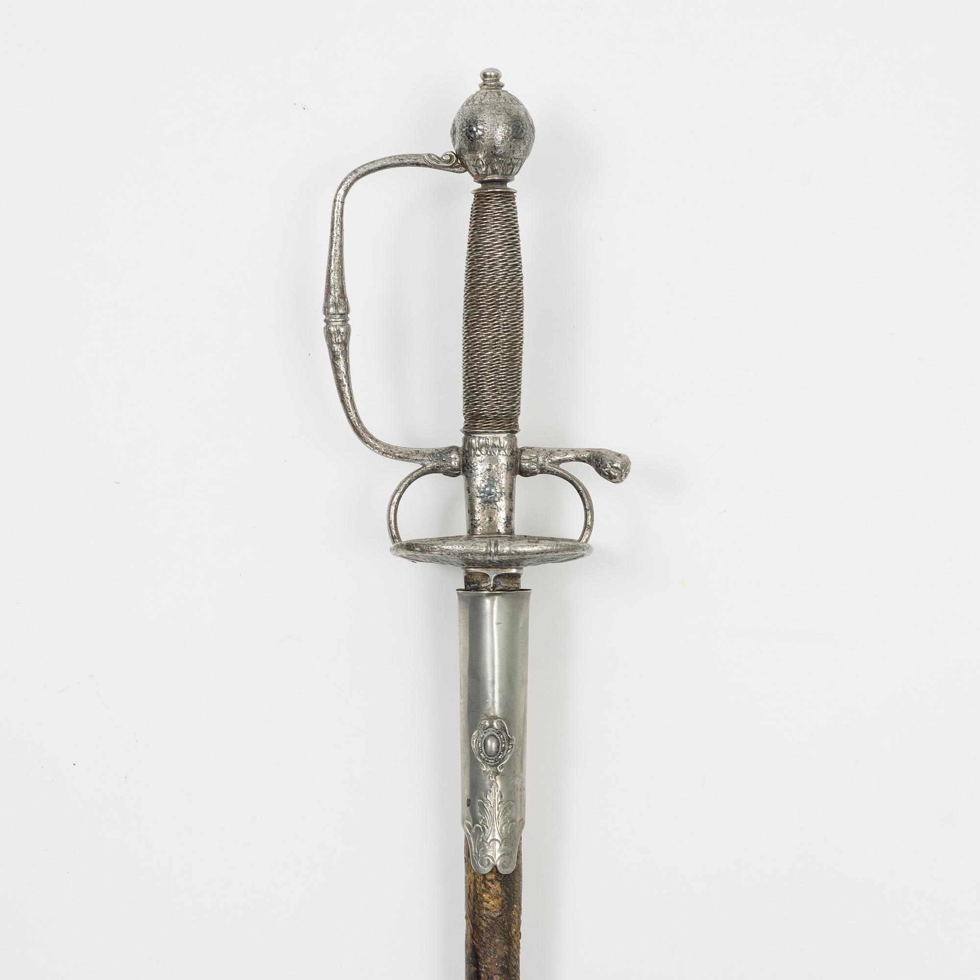 A 18th Century smallsword.
