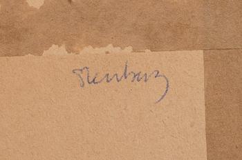 SAÜL STEINBERG, colour lithographe, published 1966 by Maeght and Gallery Redfern, London.