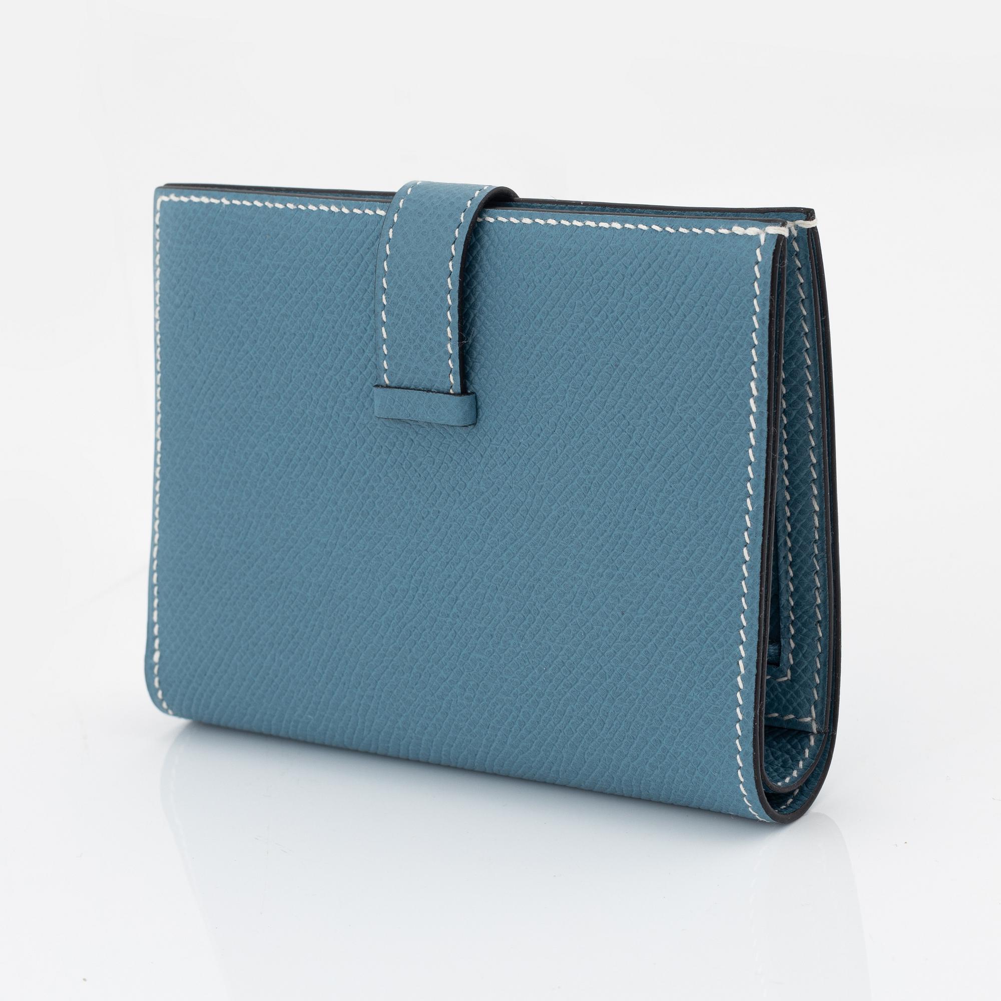 Hermès, plånbok, "Bearn portefeuille compact", 2003.