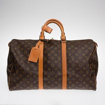 VÄSKA, "Keepall 50", Louis Vuitton.