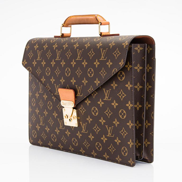 Louis Vuitton,  a Monogram Canvas 'Ambassador' briefcase.