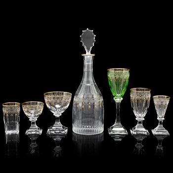 A part 'Junior' glass service, Kosta (74 pieces).