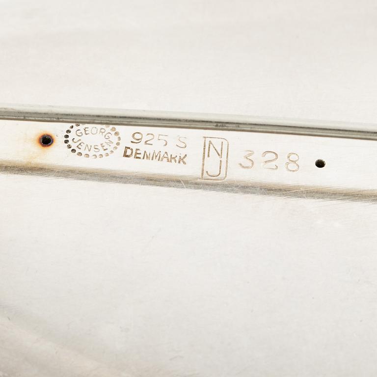 Georg Jensen, brosch, sterlingsilver, Danmark.