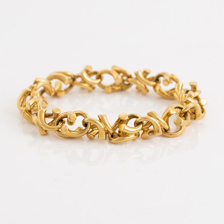 Georg Jensen, 18K gold bracelet, designRegitze Overgaard.