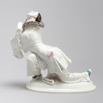 MEISSEN, figurin, porslin, Tyskland, tidigt 1900-tal.