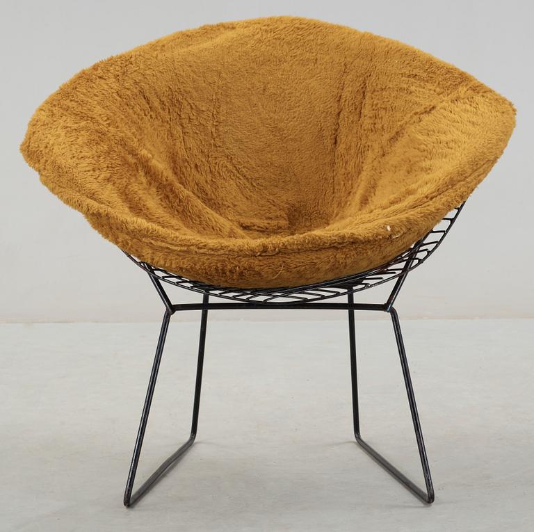 FÅTÖLJ, "Diamond chair", Harry Bertoia, modellen formgiven år 1950-52, i produktion från 1953 och framåt.