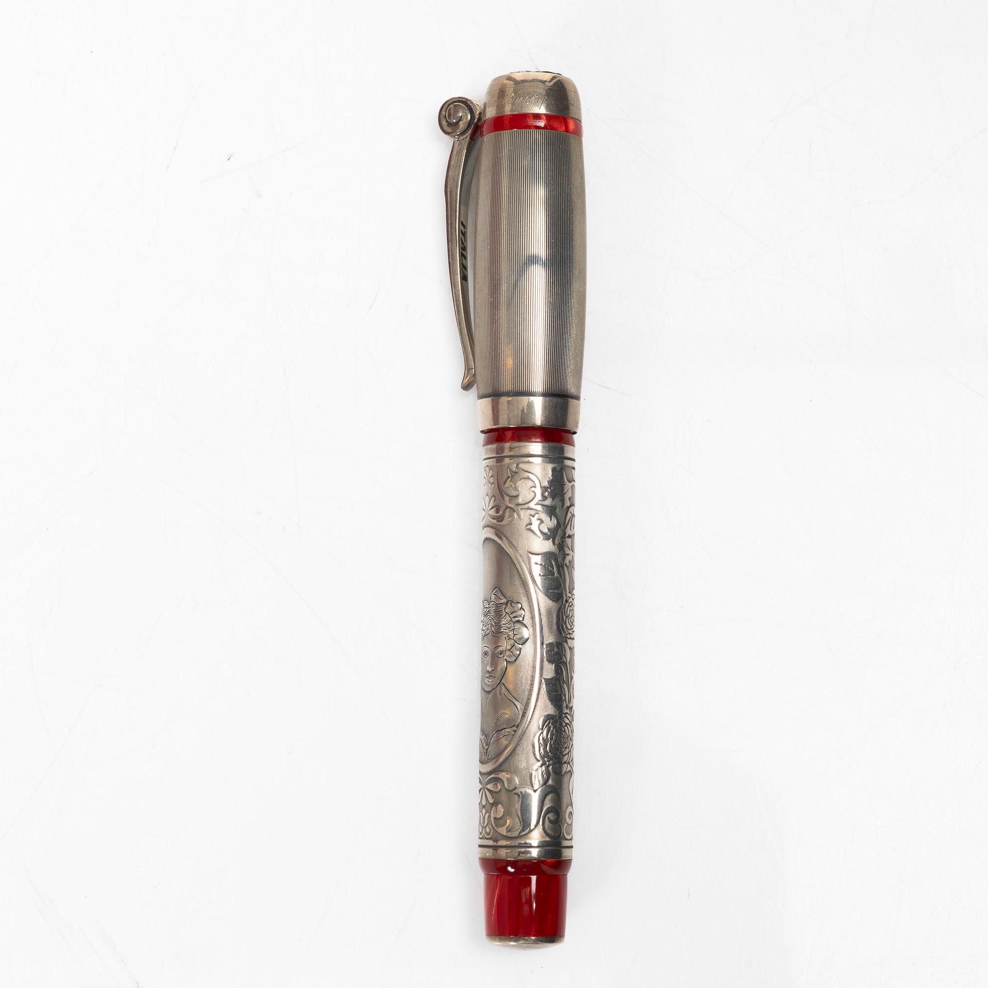 Montegrappa, fountain pen, "La Traviata", numbered 0666/1912.