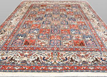 A Bakhtiari carpet, approx. 407 x 304 cm.