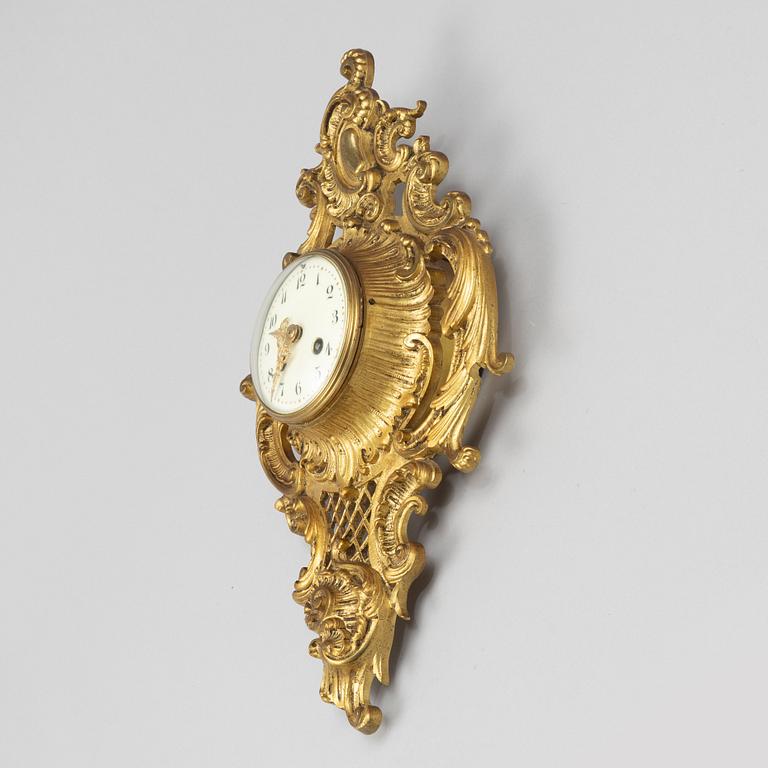 Väggpendyl, Frankrike, omkring år 1900. Louis XV-stil.