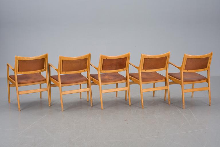 KARMSTOLAR, 5 st, Karl Erik Ekselius för JOC, Vetlanda.