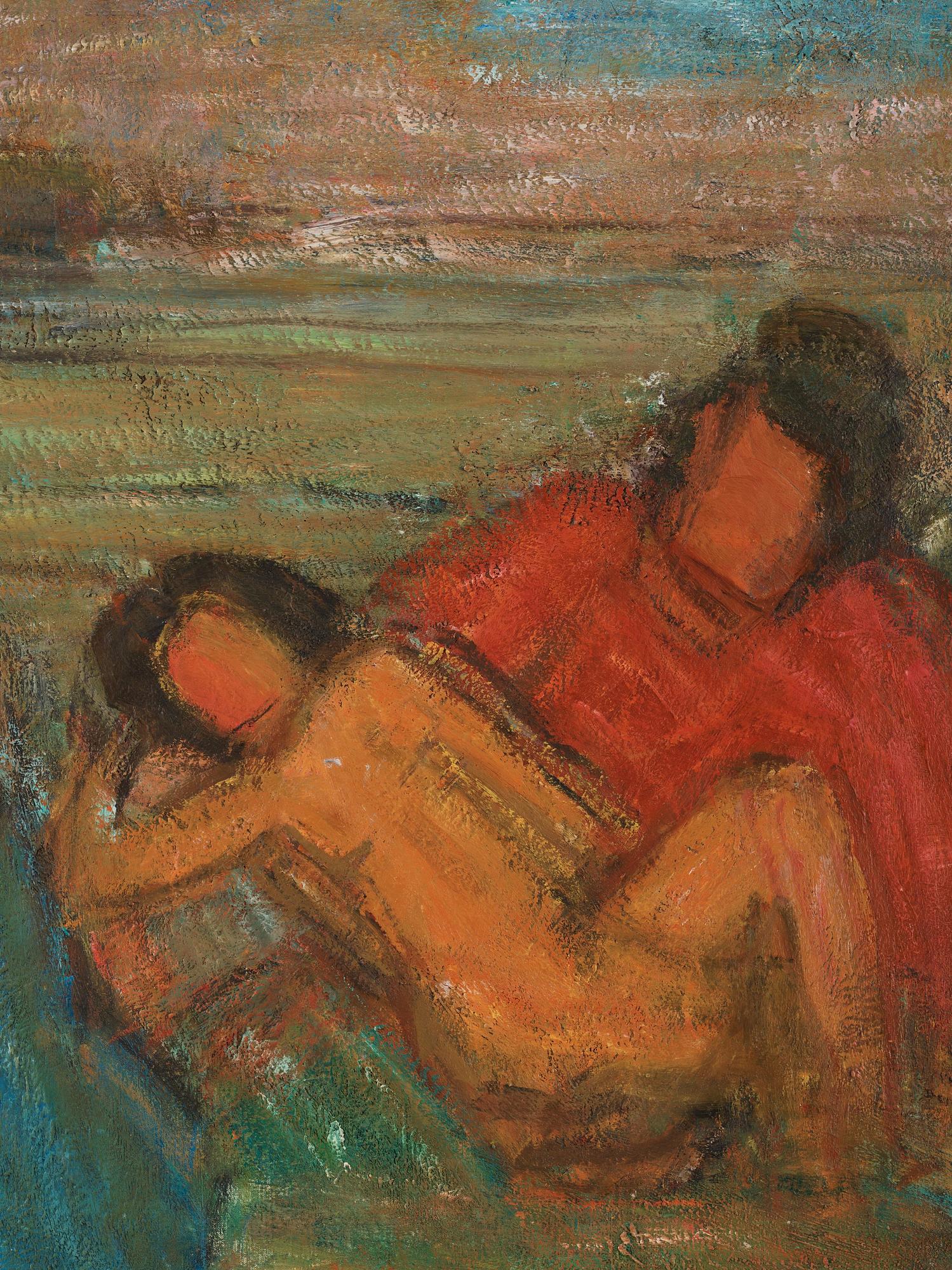 Carl Kylberg, "Människor på väg I".