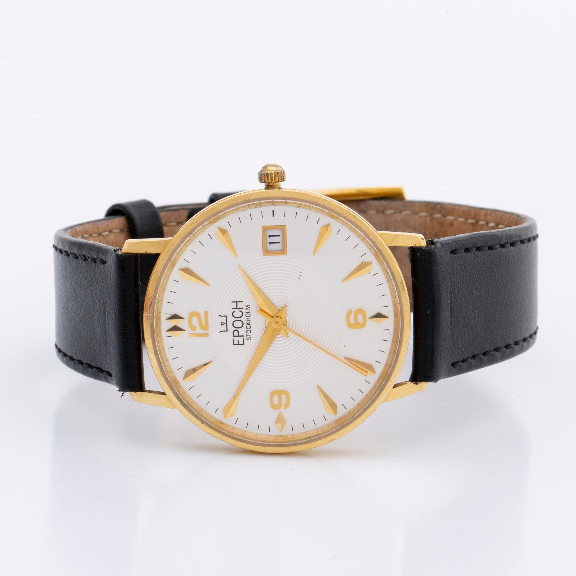 EPOCH, wristwatch, 33.5 mm.
