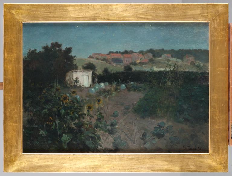 Frits Thaulow, Stjärnklar natt i Pas de Calais.