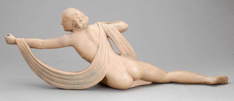 FIGURIN, keramik, art déco, 1930-tal.