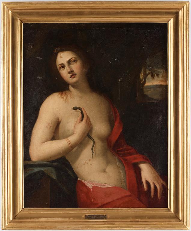 Domenico Bartolomeo Ubaldini il Puligo Circle of, Cleopatra and the snake.