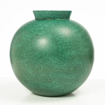 Wilhelm Kåge, a stoneware 'Argenta' vase, Gustavsberg, Sweden, 1941.