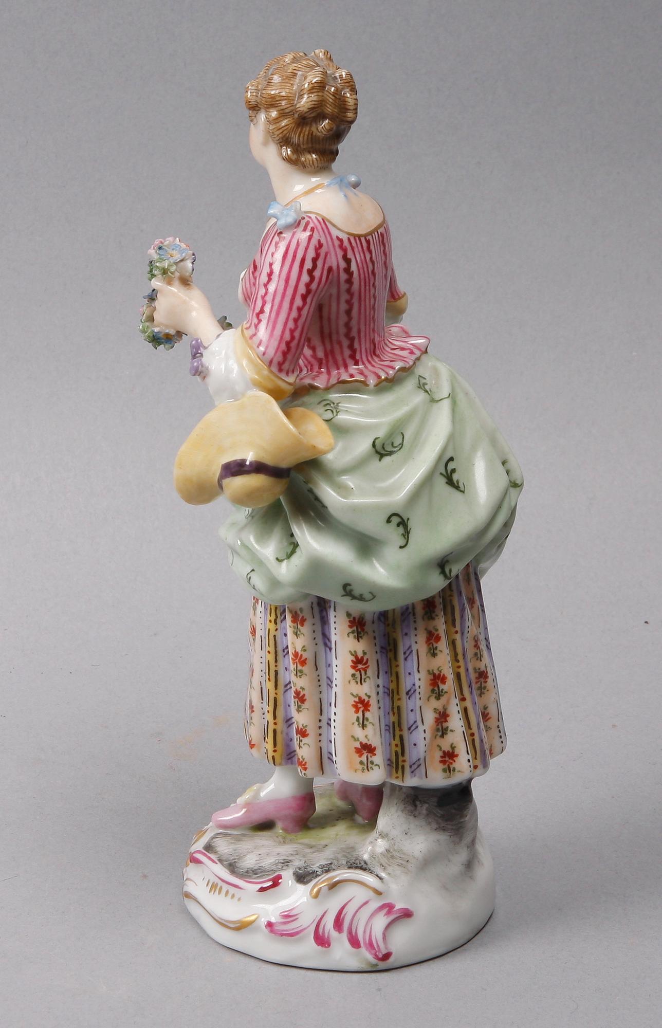 FIGURIN, porslin, 1800-tal.