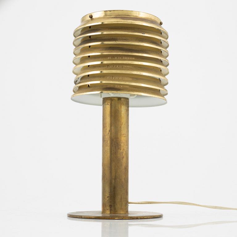 Hans-Agne Jakobsson, a model 'B 142' brass table light, Markaryd, 1960's/70's.