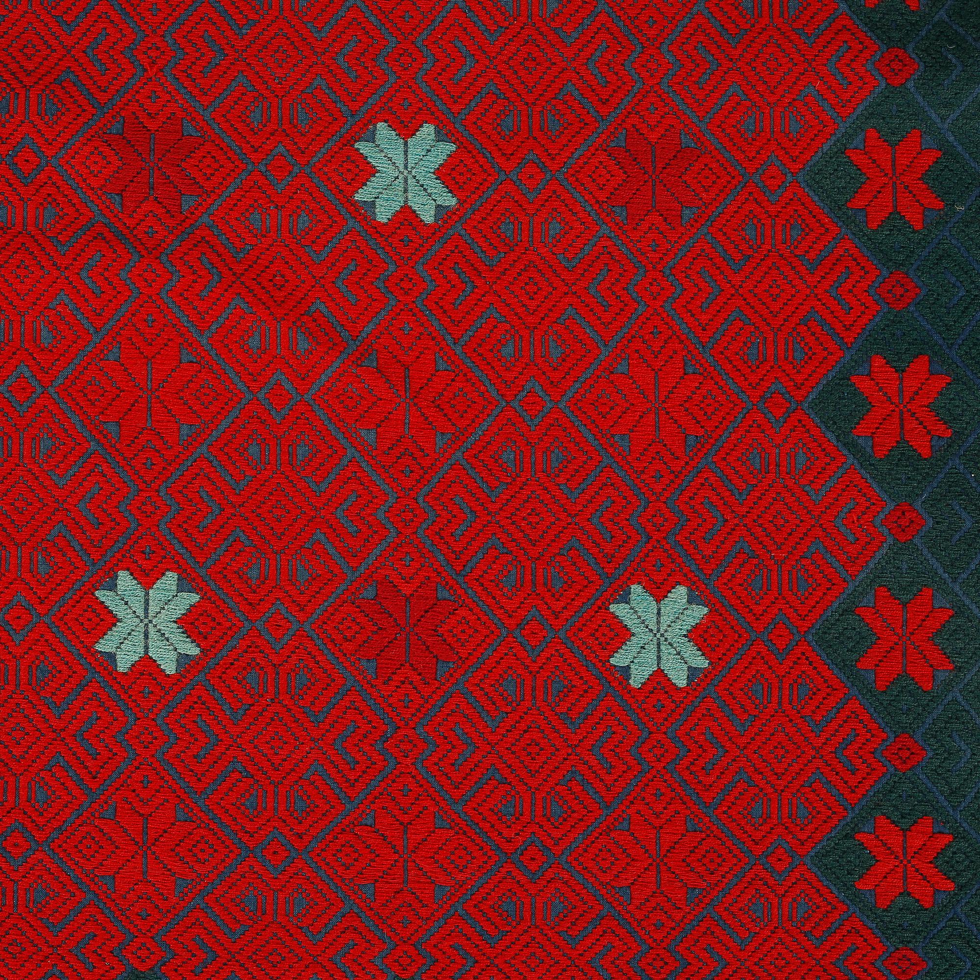 A hanging tapestry from Skåne made in the first half of the 20th century.