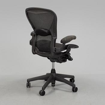 A "Aeron" office chair by Don Chadwick/ Bill Stumpf for Herman Miller, 20th/21st century.