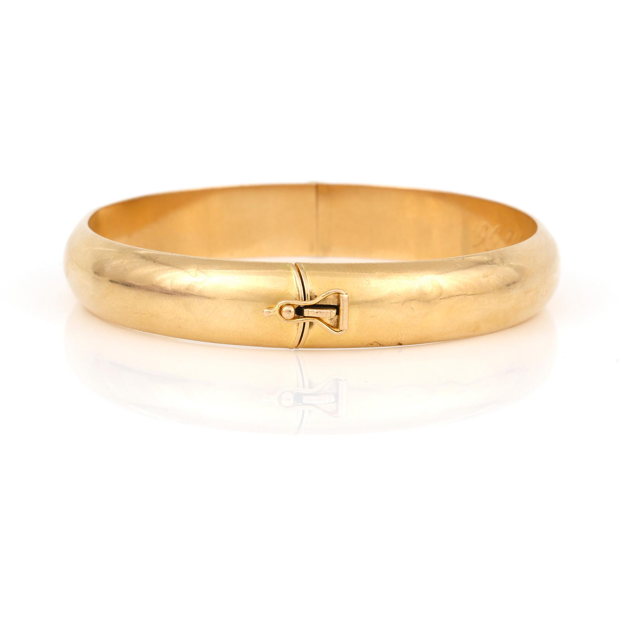 ARMBAND, 18K guld, Ceson, Göteborg, 1955. Vikt ca 16 g.