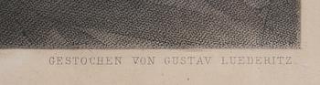 GRAFISKA BLAD, 2 st, 1800-tal.