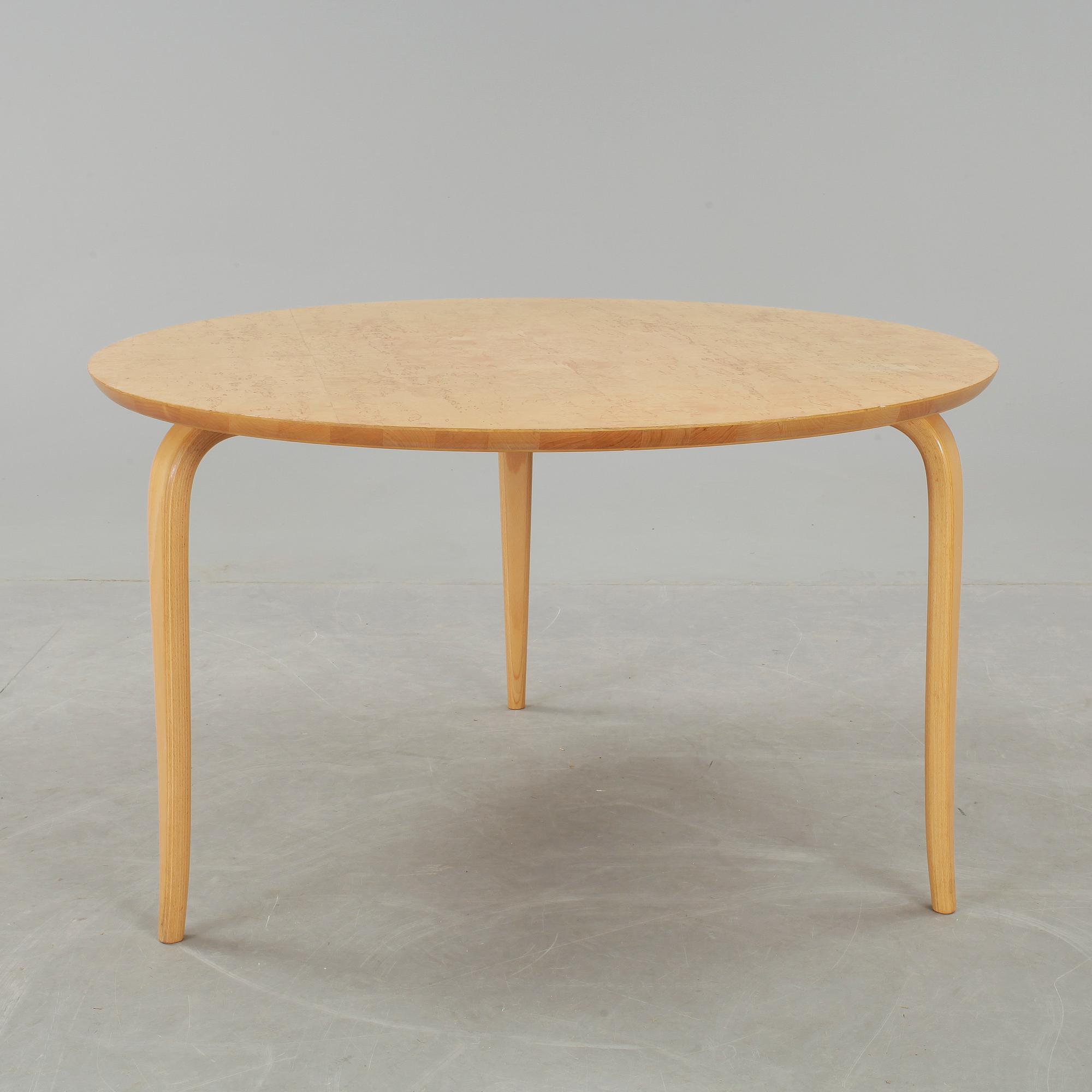 SOFFBORD, "Annika", Bruno Mathsson för Dux. Brännmärkt.