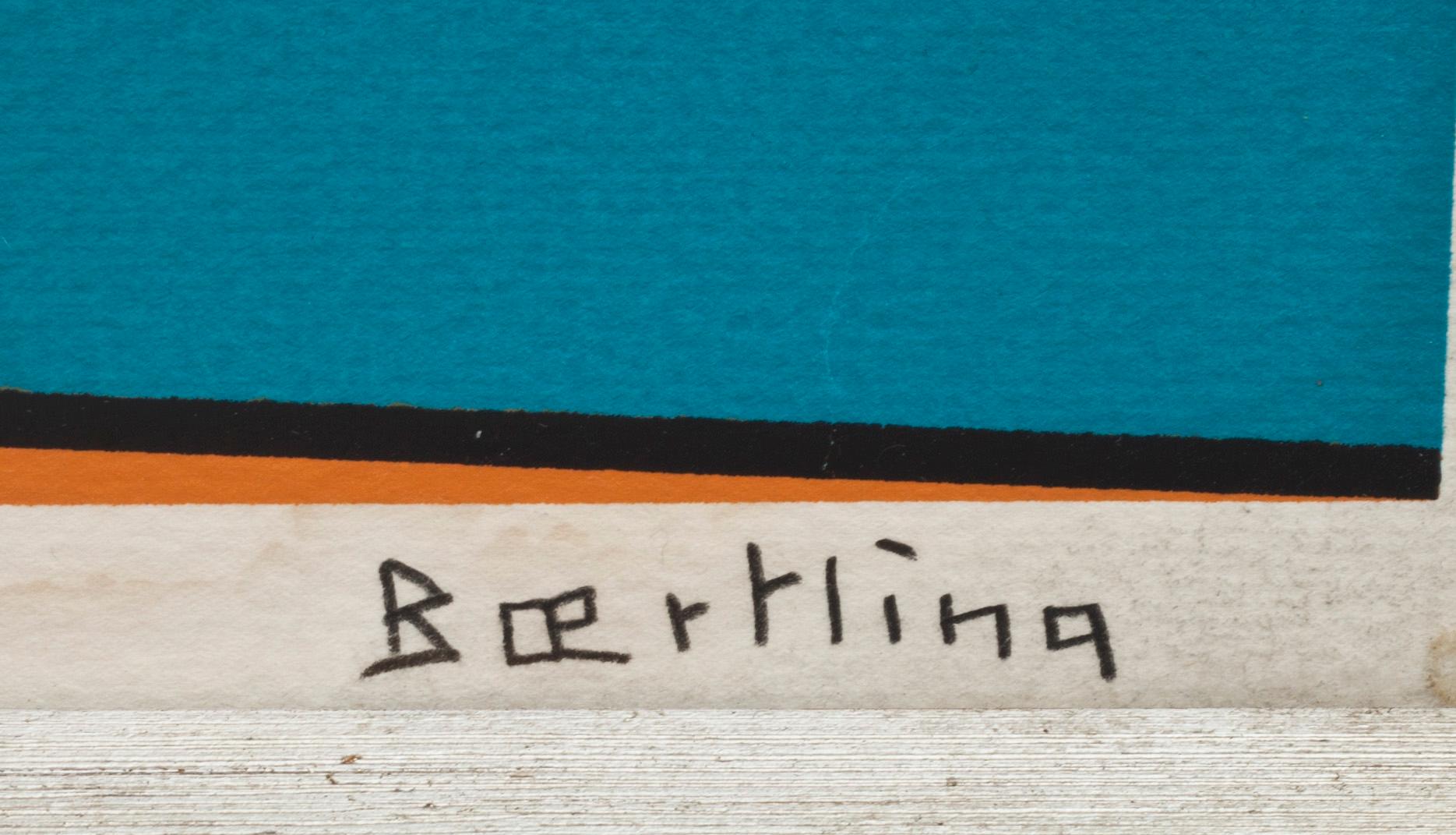 OLLE BAERTLING, färgserigrafi, signerad och numrerad 10/100.
