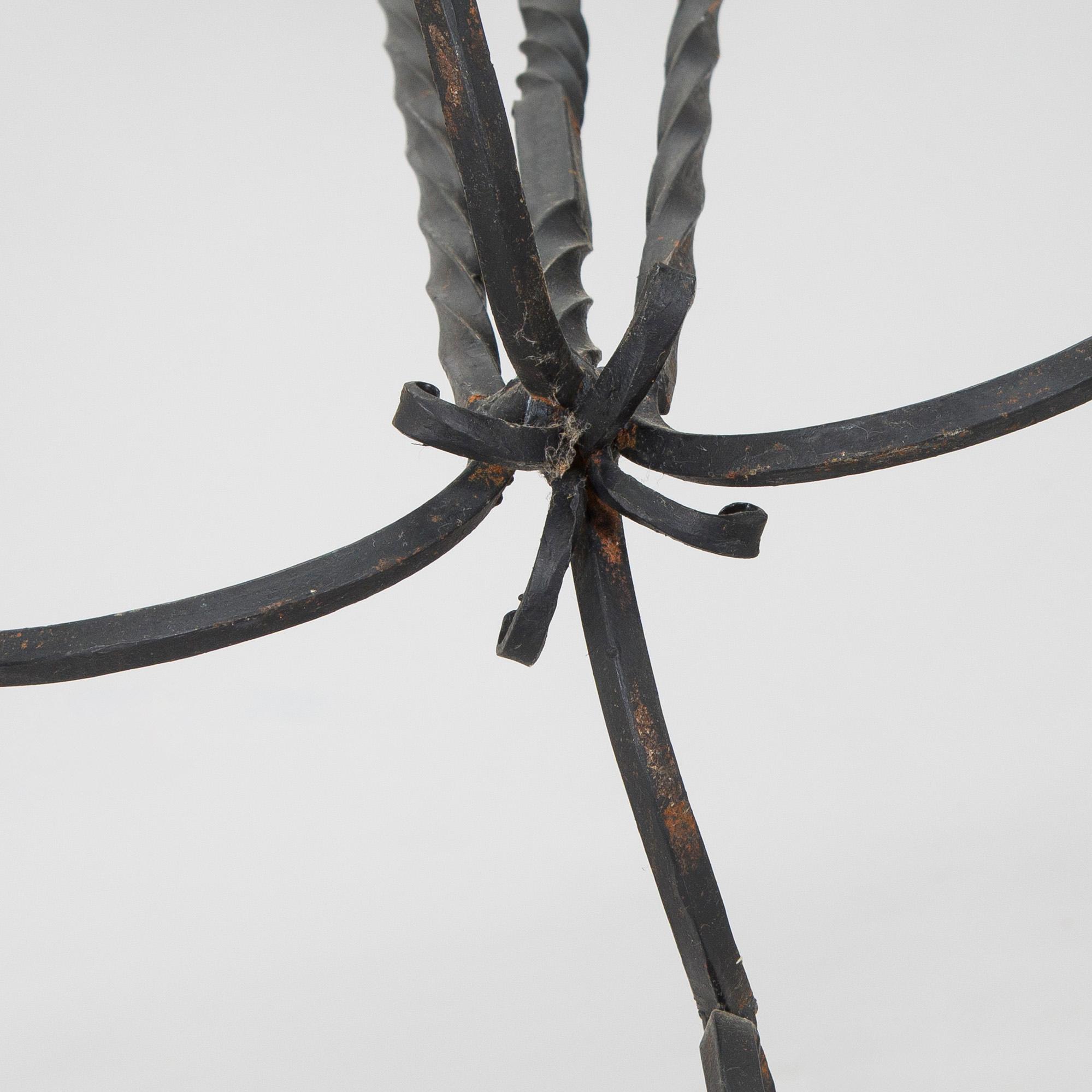 A pair of floor candelabras, made to order from the 1920s.