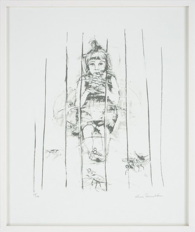 LINN FERNSTRÖM, litografi, 63/150, sign.