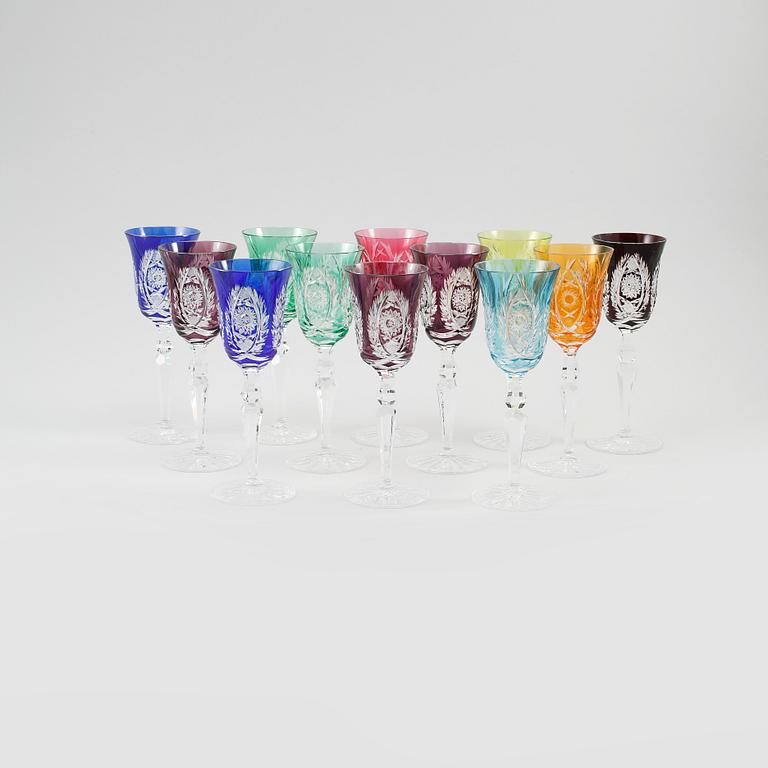 VINGLAS, 12 st, 1900-tal.