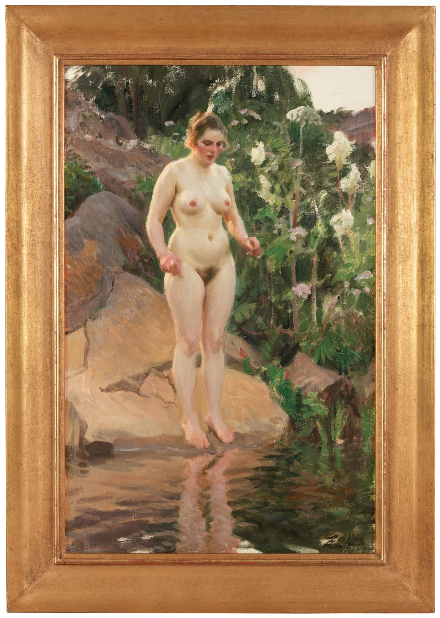 Anders Zorn, "Skärgårdsblomster".