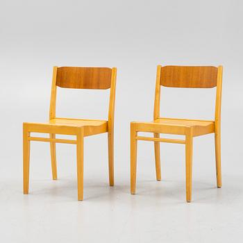 A set of six chairs, Edsbyverken, mid 20th Century.