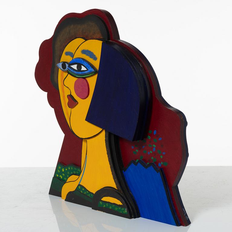 Beverloo Corneille, "Fågel och månskära".