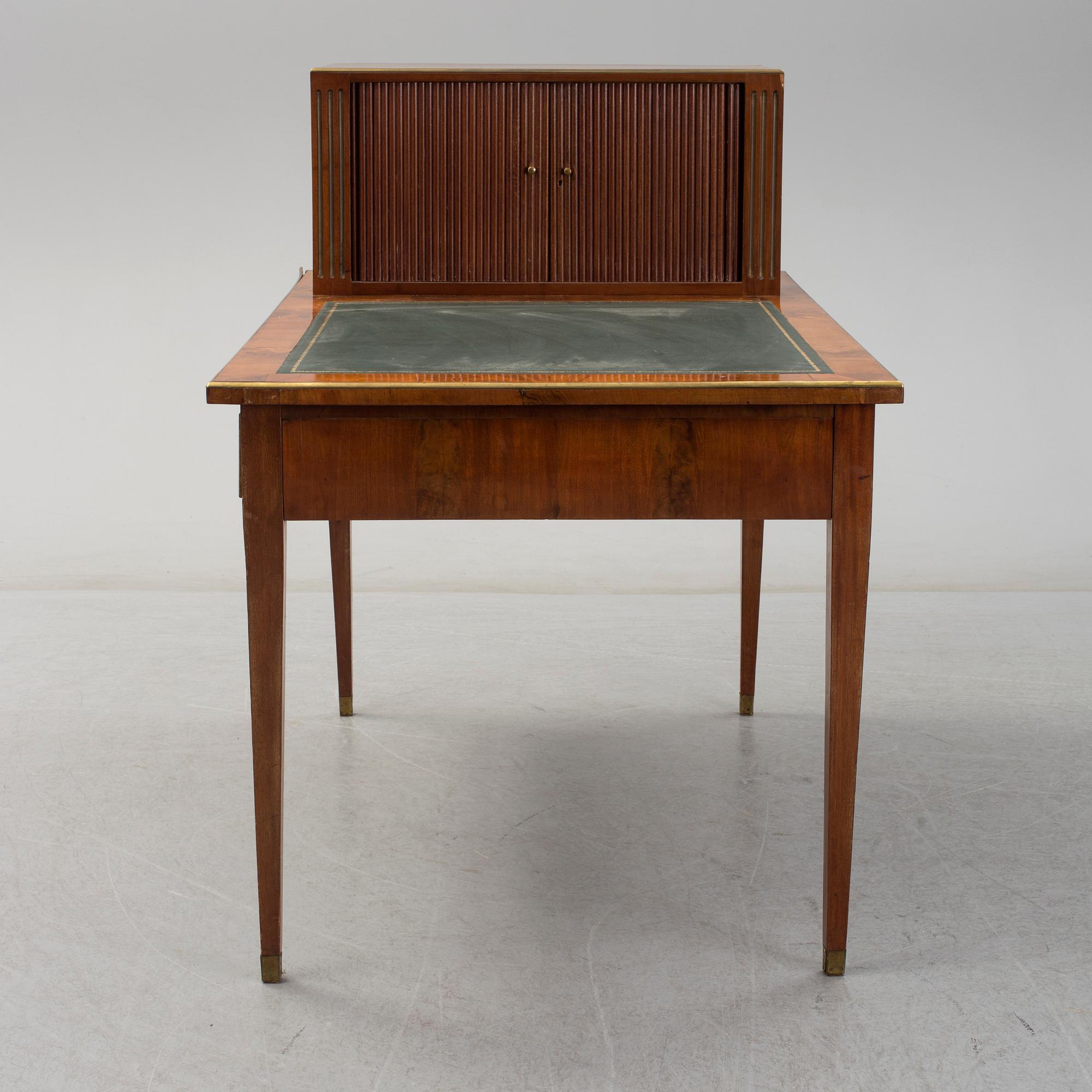 WRITING DESK, late gustavian style, second half of the 19th century.