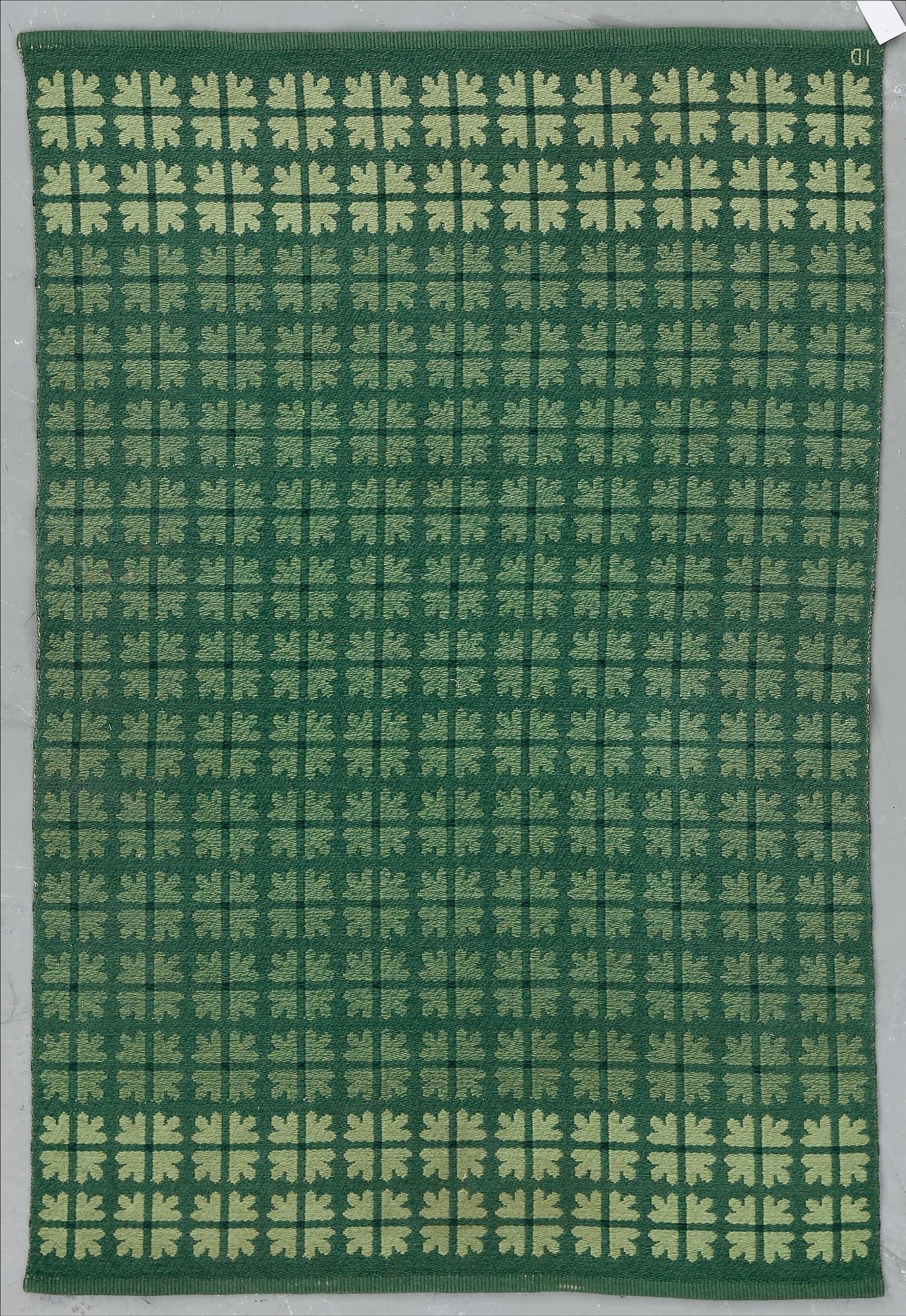 MATTA, dubbelvävd. Ingrid Dessau, signerad ID. Ca 191x126 cm.