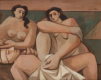 584. Endre Nemes, Two women.