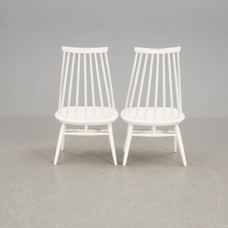 STOLAR, ett par, "Mademoiselle", Ilmari Tapiovaara, Edsbyverken, 1960-tal.