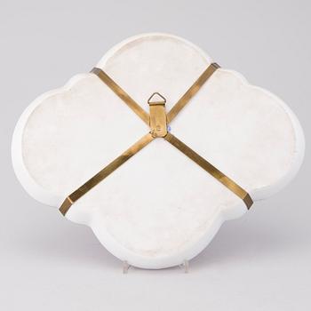 KAFFESERVIS 6 DELAR, porslin, "tête-à-tête", Kuznetsov Dulevo fabriken 1891-1917.