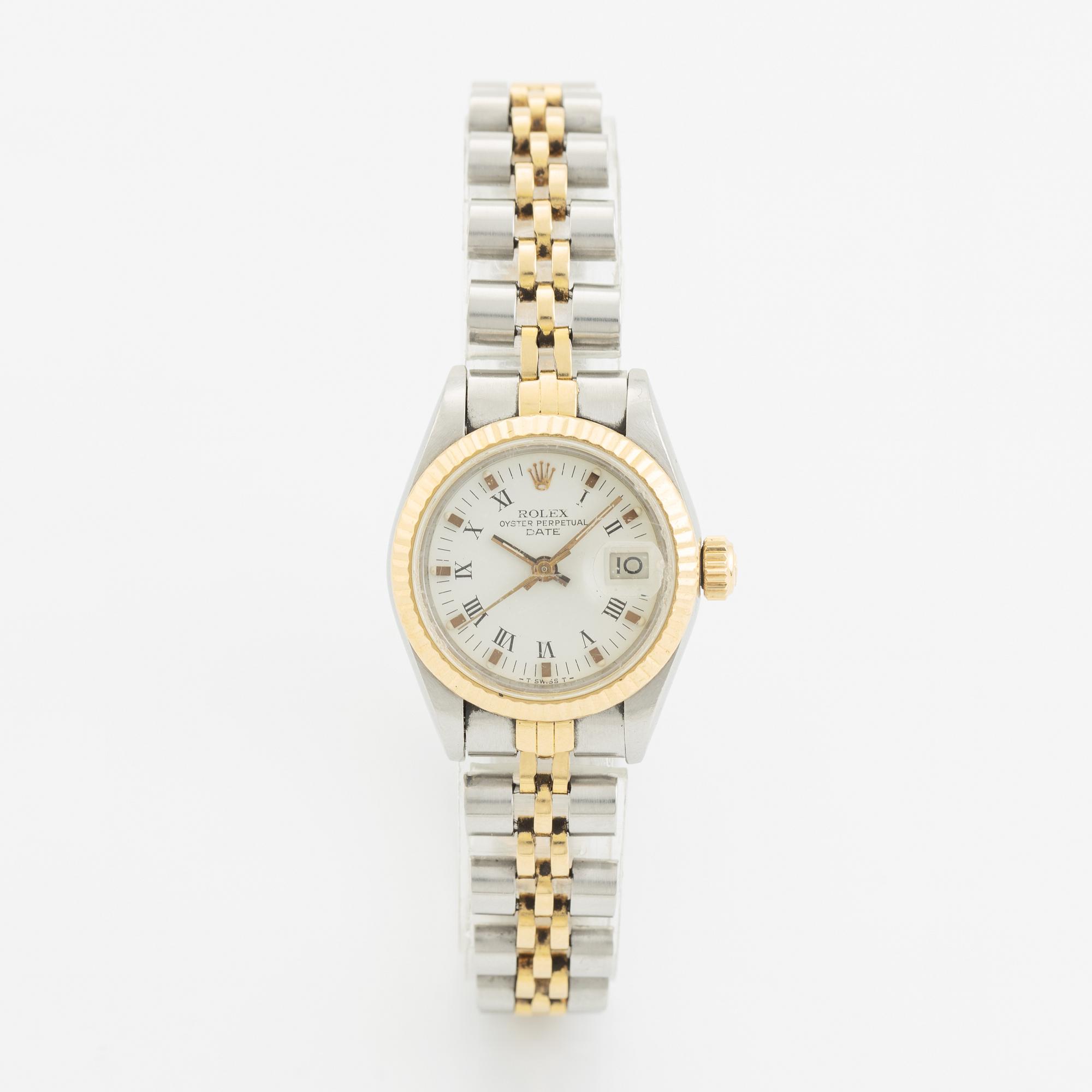 Rolex, Oyster Perpetual, Date, armbandsur, 26 mm.
