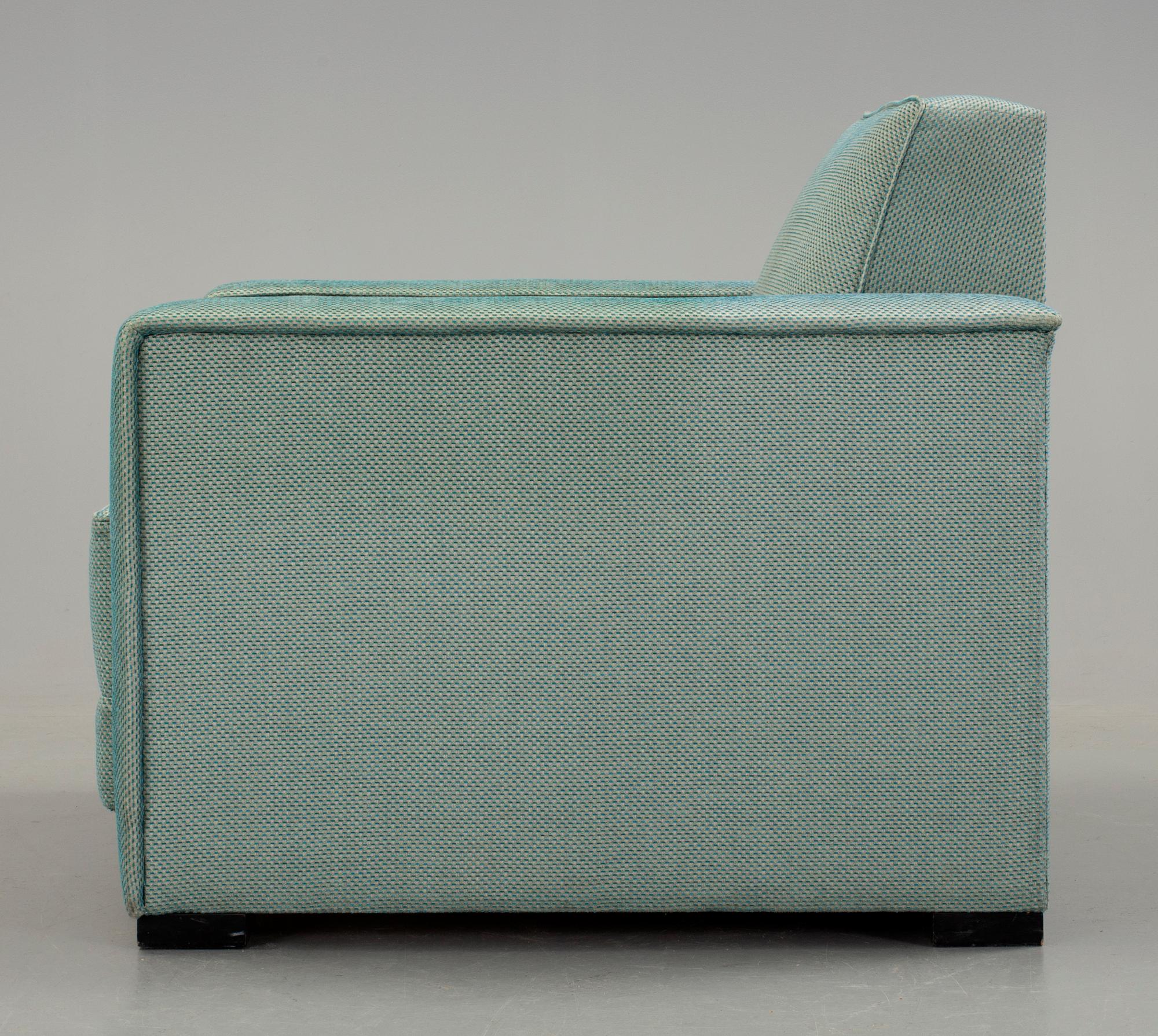 FÅTÖLJ, Jules Schyl, funkis, 1930-tal.