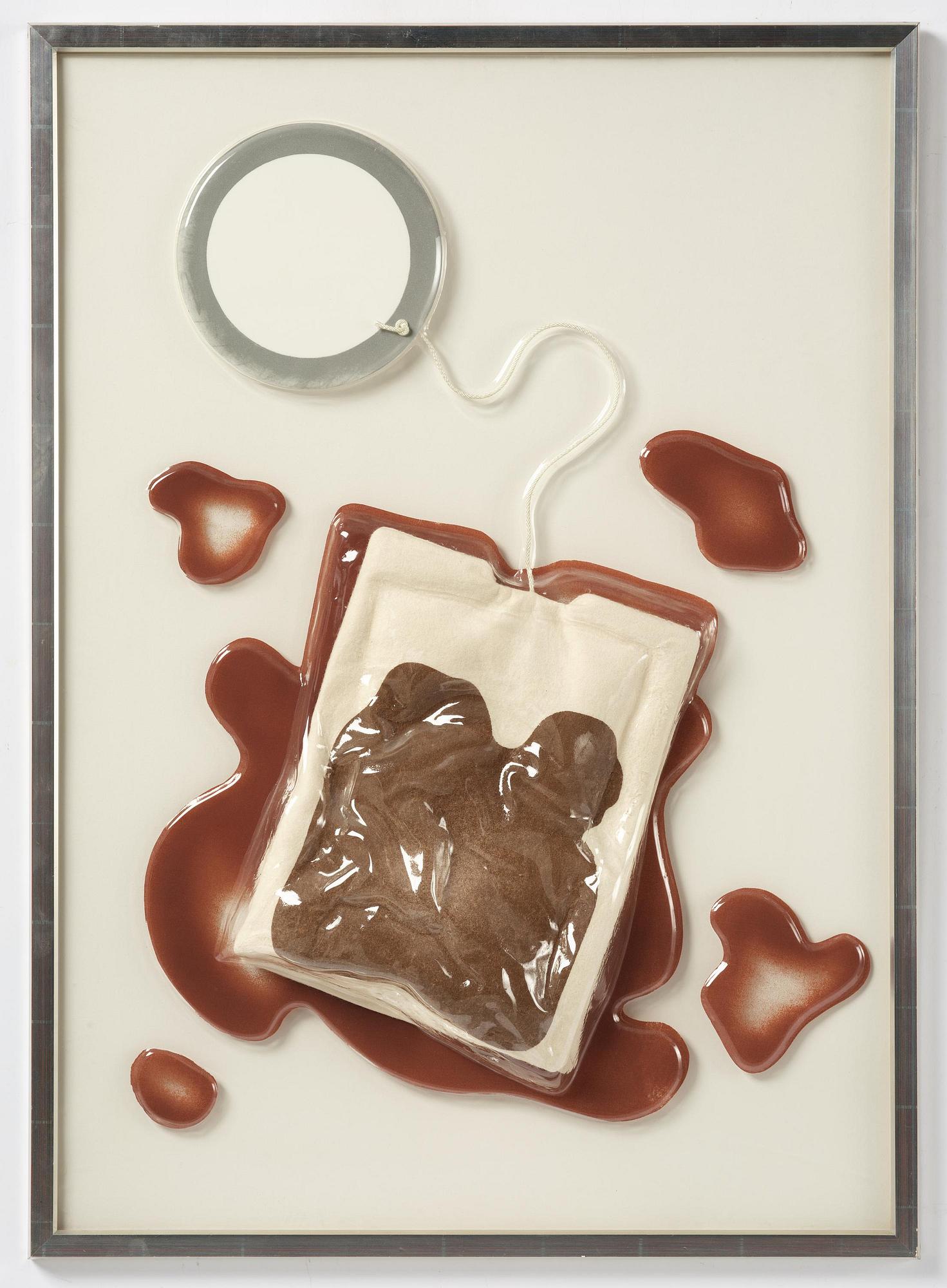 Claes Oldenburg, "Tea Bag" from: "Four on Plexiglas".
