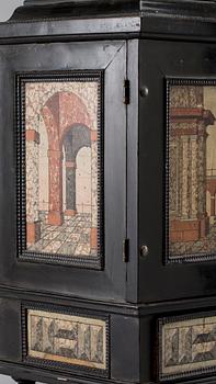 KABINETTSKÅP, barock, 1600-tal.