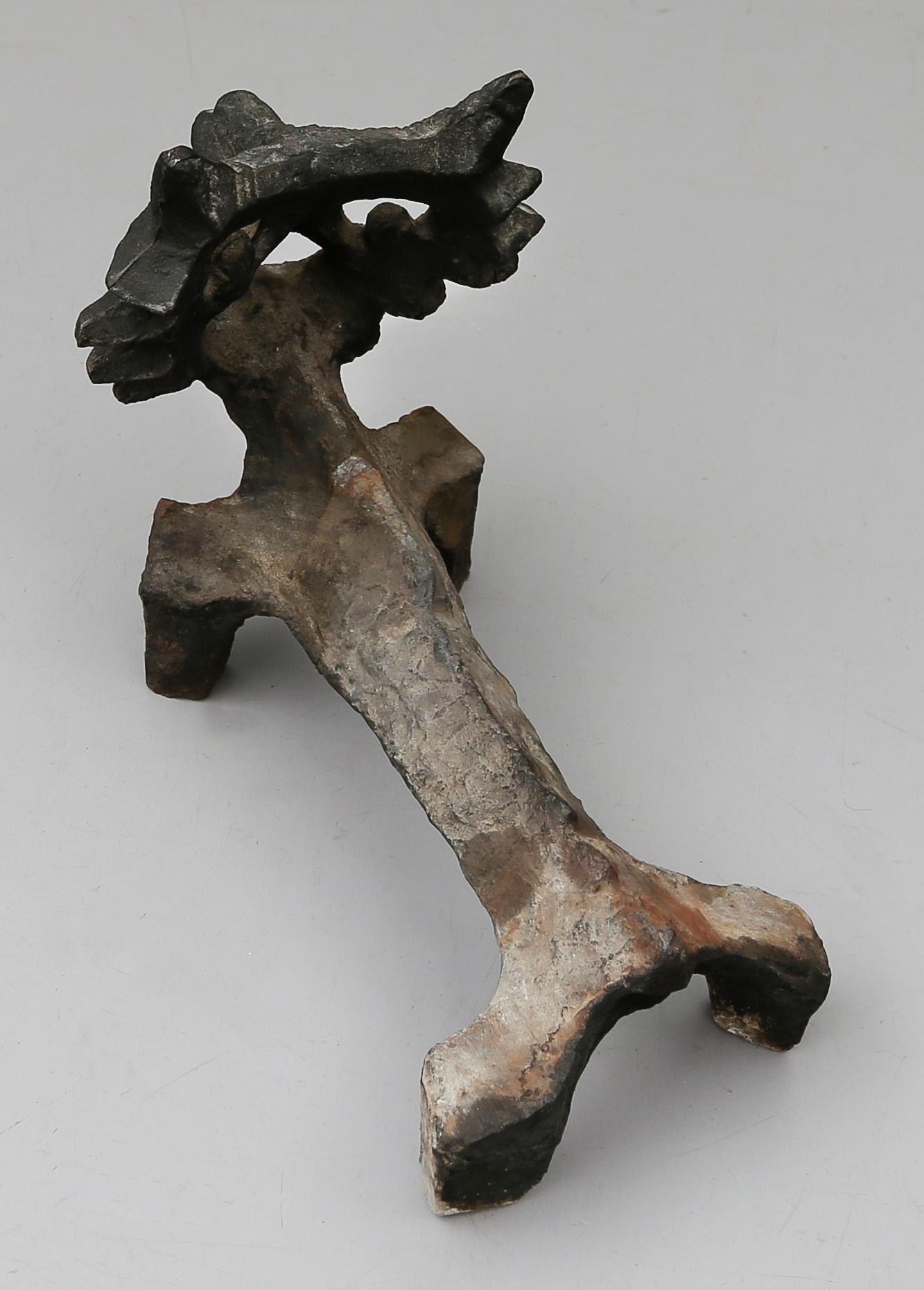 ELDHUND, gjutjärn, "Räven", Olle Hermansson, Husqvarna, 1960-tal.
