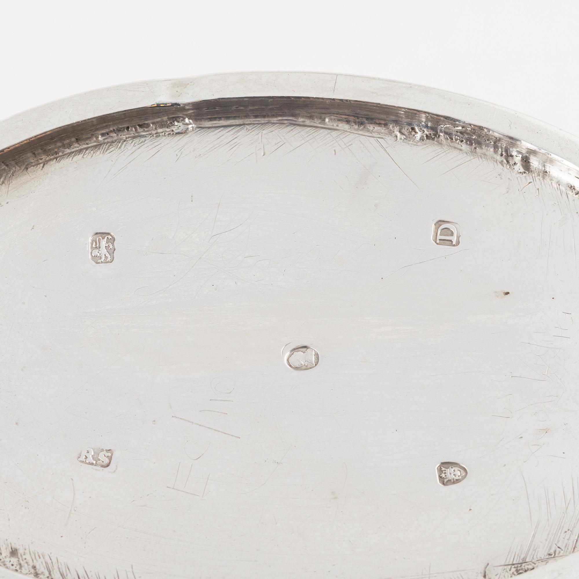 Tekanna, silver, London 1799, troligen Robert Sharp.