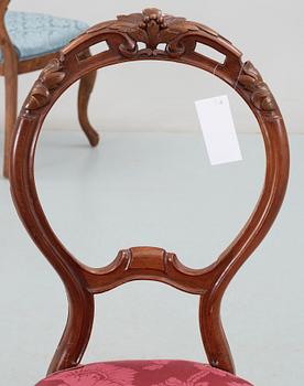 STOLAR, 6 st, nyrokoko, 1800-talets slut.