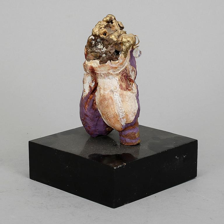 LAMBERT WERNER, skulptur, "Himmelens drottning", daterad -76.