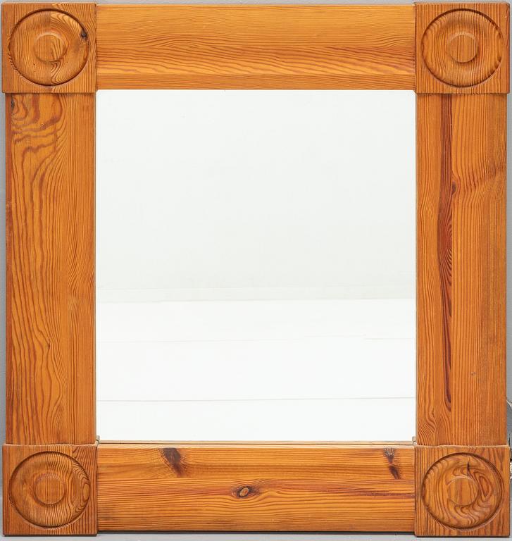 Troed Nilsson, spegel, "195", Glas-Mäster Markaryd, 1970-tal.